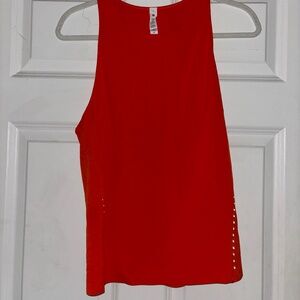 Orange Lululemon Running Tank Top
